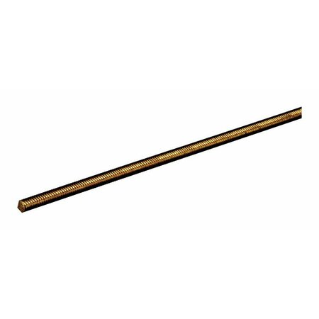 STEELWORKS THREAD ROD 0.8D X 12in. BRS 11507